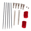 Complete 16 Pieces of Set Saxophone Repair Acessory for Saxophone Lovers