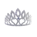 Shiny Crystal Rhinestone Crown Princess Queen Tiara Wedding Bridal Jewelry