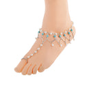 Faux Pearl Charm Anklets Ankle Toe Ring Sandal Foot Chain Beach Jewellery