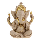 Sandstone Buddhist Elephant Statue Sculpture Handmade Collectible Figurine Crafts