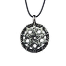 Amulet Viking Norse Necklace Pendant Talisman Double Pentagram Star Charms