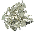 50 Pieces/ Lot Vintage Blank Bezel Rectangle Glue On Bails Pendant Cabochon DIY Crafts Findings