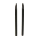 Stainless Steel Paracord Needle With Screw Thread Shaft Tip Stitching Weaving Needle Pack of 2PCS Black