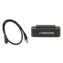 Hard Disk Drive SATA 7+15 Pin to USB 3.0 Adapter Cable for 2.5'' HDD Laptop - Black