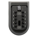 Outdoor Wall Mounted Key Safe Box Secure Lock Combination Push Buttom Code Black 105x65x55mm