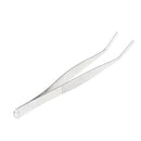 Curved Round Stainless Steel Tweezers 12 Cm / 4.7 Inch Laboratory for every highly detailed work repairing and crafting