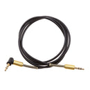 1M/3Ft 3.5mm Auxiliary Audio Jack to Jack Cable 90 Degree Right Angle for iPhone / iPad / Smartphones / Tablets, Gold Plated Male to Male, Tangle-Free