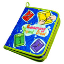 Baby Kids Intelligence Development Cloth Cognize Book Educational Toy Button