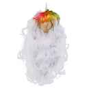 Funny Unicorn Horn Long Curly Hair Wigs Women Girls Hallowmas Party Costume Fancy Dress
