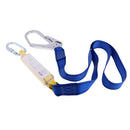 25KN Climbing Protect Safety Belt Harness Lanyard Strap with Carabiner Hook