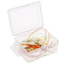 6pcs Bloodworm Blood Worm Flexible Floss Trout Fly Fishing Flies
