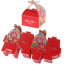100 Pieces Hollow out Wedding Favors Baby Shower Sweet Gift Candy Box Anniversary Party