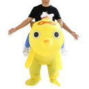 Funny Blow Up Adult Dog Suit Inflatable Costume Fancy Dress Fat Suit Outfit