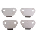 4x Saddlebag Lid Wear Strike Plate For Harley Touring Road Glide King 93-13
