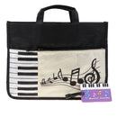 Musical Instrument Piano Keyboard Handbag Shoulder Bag Backpack for Students Gift