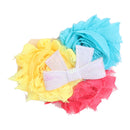 Soft Multicolor Flower Design Headband Hair Band for Baby
