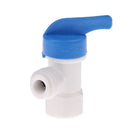 Equal Straight Tube Ball Valve Quick Connect Fitting 1/4-Inch Push in to 1/4-Inch Thread Connector Valve Start RO Water System
