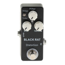 Black Rat Distortion Guitar Effect Pedal True Bypass for Electric Guitar Parts