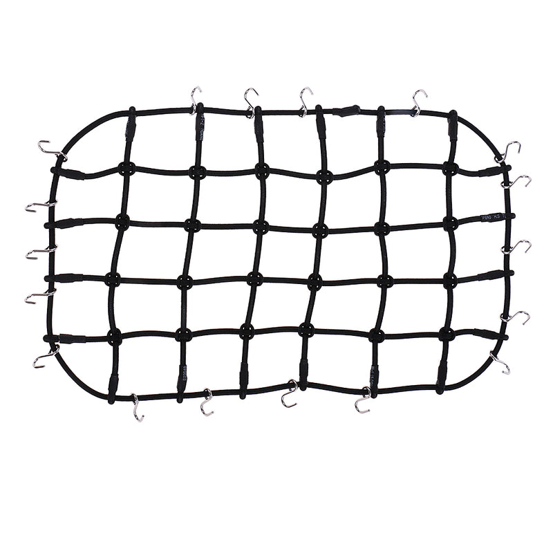 1/10th RC Car Parts Rubber Luggage Roof Rack Net for Axial SCX10 CC01 RC4WD