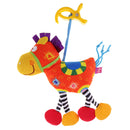 Colorful Soft Plush Toys Baby Cloth Doll Hand Pony Bell Nursery Fairy Tales Toy