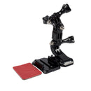 Curved J-Hook Adhesive Buckle Mount Flat Base w/ Screw for GoPro Hero 2 3+ 4