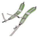 1 Pair Waterproof Shoulder Strap Belt Cushion Pads For Outdoor Kayaking Fishing Rafting Dry Bag Sack Backpack Green