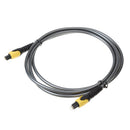 Digital Fiber Optic Audio Cable Optical SPDIF TosLink for TV DVD AMP 1.5m