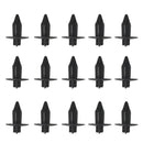 100 Pieces 7mm Motorcycle Fairing Rivet Retainer Trim Clips for Honda Yamaha