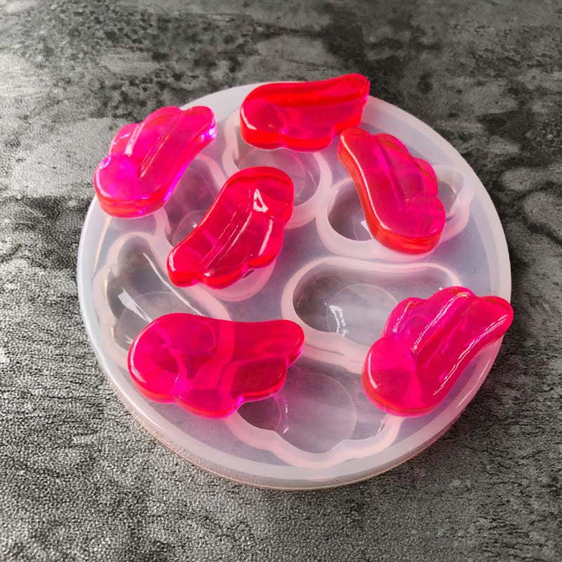1 Piece Wing Shape Silicone DIY Molds for Resin Jewelry Making Craft Tool