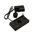 LP-E6 Dummy Battery F-970 Power Supply Plate Mount for Canon 5D2 5D3 7D 60D Black