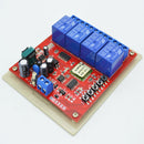 AC86-265V 4 Channel Light Lamp Switch 433mhz Wireless Remote Control Module