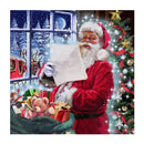 5D DIY Diamond Painting Christmas Cross Stitch Santa Claus Delivering Gifts