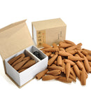 20Pieces 30 Minutes Smoke Backflow Sandalwood Incense Tower Incense Cones