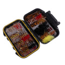 100pcs Fly Fishing Flies Kit, Handmade Fly Fishing Lures, Dry/Wet Flies,Streamer, Nymph ith Waterproof Fly Box