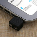 AV Converter Kit 3.5mm To Dual 2 RCA Y Splitter Audio Adapter RCA To Dual RCA, 5 set