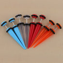 8Pcs 18G Fake Cheater Ear Taper Stretcher Plugs Stretching Tunnels Jewelry