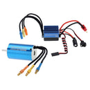 2845 Sensorless Brushless Motor+35A Brushless ESC for 1/12 1/14 1/16 RC Car