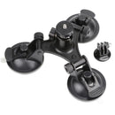 Tri-cup Suction Mount w/Ball Head Car Window Mount for GoPro Hero 5 / 4/3+/3