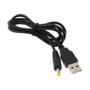 USB Power Supply Charger Cable Cord Compatible with Sony PSP 1000 2000 3000 Console, 1.8m Long