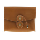 PU Leather Sleeve Bag Case Cover for Macbook Laptop Power Adapter Mouse Brown
