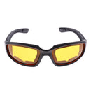 Motorcycle Riding Glasses Comfortable Vented Foam Padding on the Entire Inside of the Glasses Plus Anti Fog Lenses