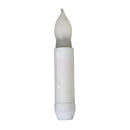 115mm LED Flameless Led Taper Candle Battery Powered Long Dinner Candles with Switch