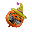 Halloween Party Foil Balloons Carnival Pumpkin Face Haunted House Decor