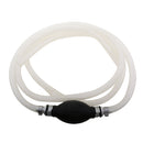 10mm Marine Outboard Motor Fuel Gas Hose Line Assembly with Primer Bulb White