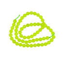 6mm Faceted Jade Round Gemstone Beads For Jewelry Bracelet Necklace Making Accessory 15.5'' Lemon