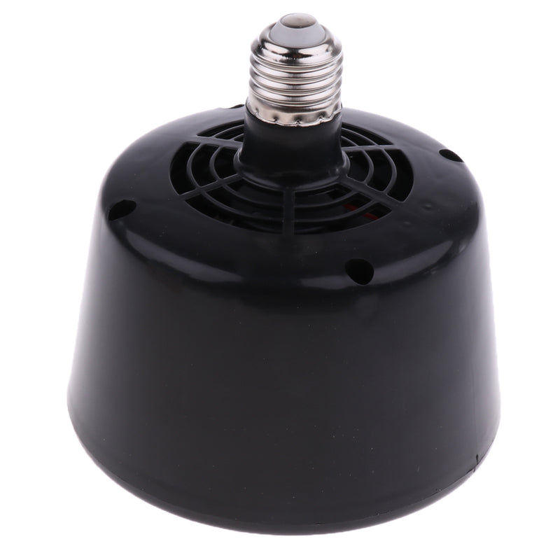 Reptile Infrared Heat Emitter Basking Light Brooder Lamp, Blow out Hot Air