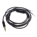 Gold Plated Plug 3.5mm AUX Update Cable OFC Audio Cord Replacement for iPhone iPad iPod DIY