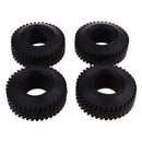 4PCS Rubber Tyre Tires for 1:10 RC Rock Crawler Car 1.9" Wheel, RC Model Car Upgrade Accessories