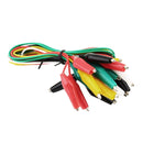 10 Pieces Test Alligator Crocodile Clips Jumper Probe Lead Wire Tech Set