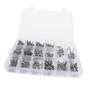 6# 8# 10# 12# Flat Round Head Phillips Tapping Screws Bolts Assortment Kit